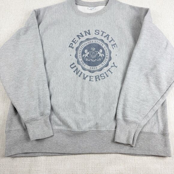 Penn State University Champion Reverse Weave Vintage Men's Crewneck Sweatshirt - Picture 4 of 15